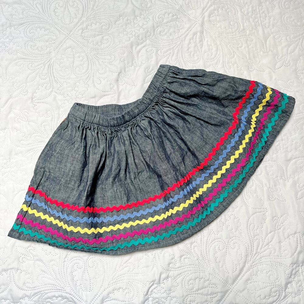 Tea Collection Ric Rac Twirl Skirt Size 4 - Picture 2 of 6